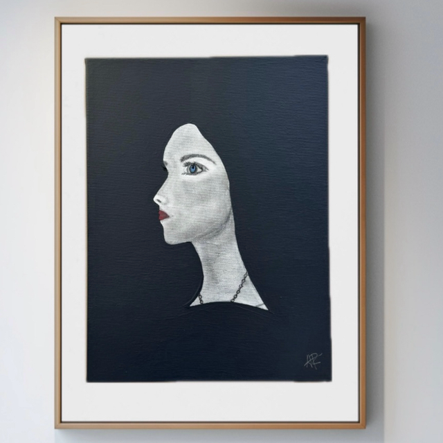 Juana. Acrilico sobre lienzo 50x40