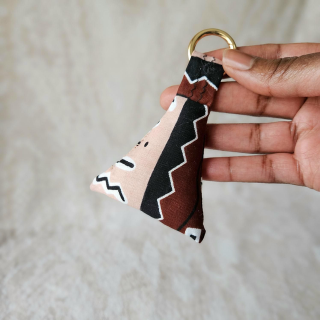 Porte-clé Bogo rose