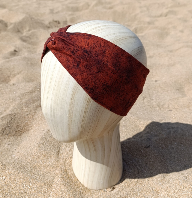 Bandeau - rouille chiné