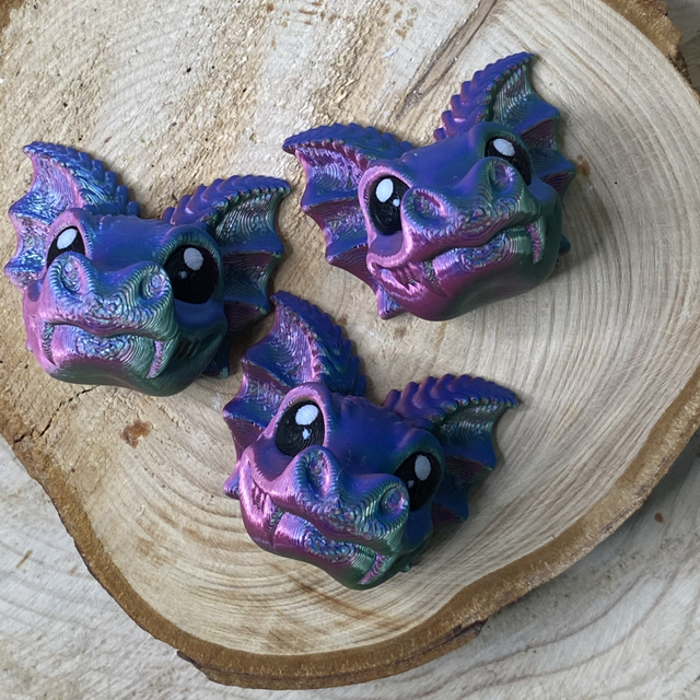 Cabeça de Dragão - Íman