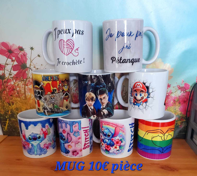 MUG PERSONNALISE (selon vos envies)