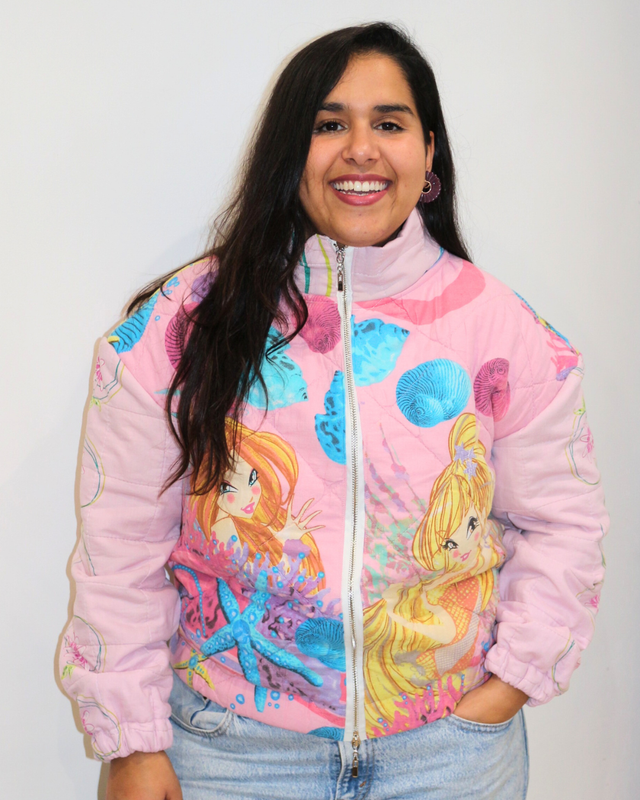 ✨ Veste matelassée molletonnée – Édition Winx Sirenix ✨