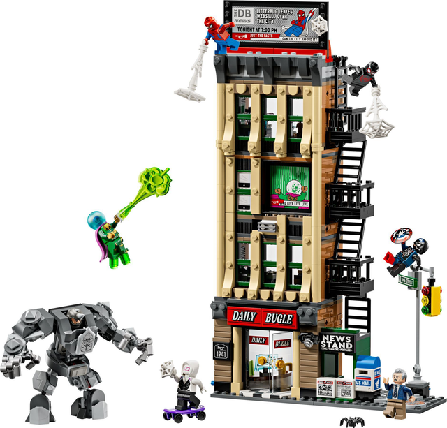 LEGO 76342 Spider-Man vs. Mysterio: Daily Bugle
