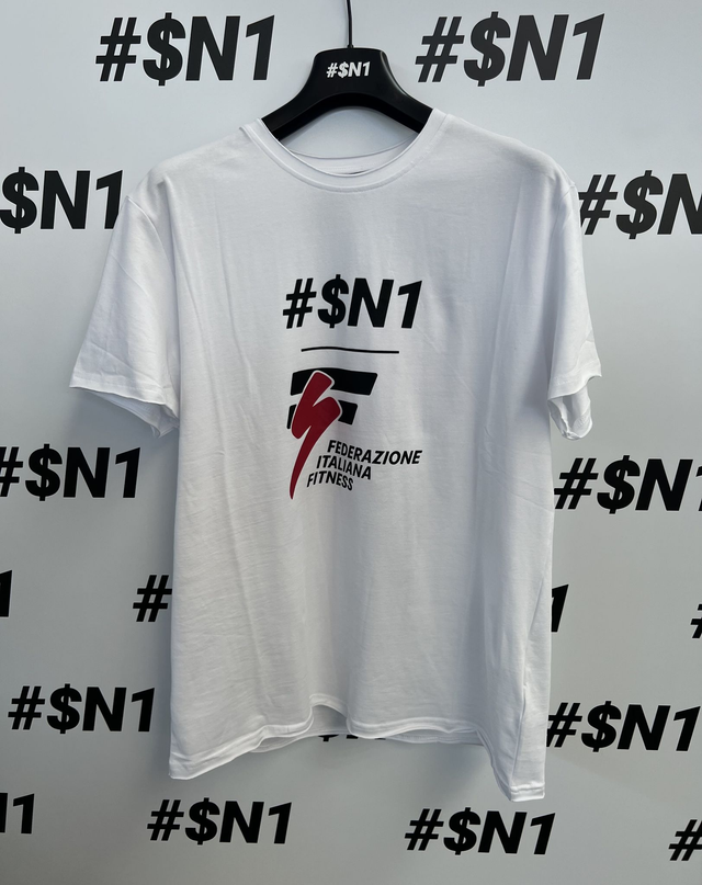 T - SHIRT WHITE #$N1 - FIIF