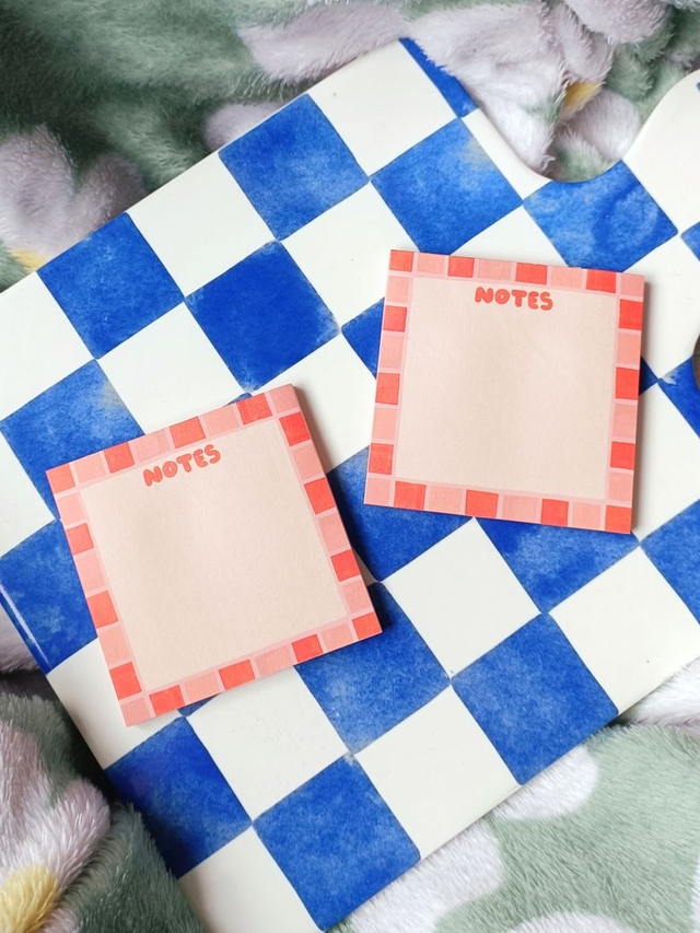 simple block red - sticky notes