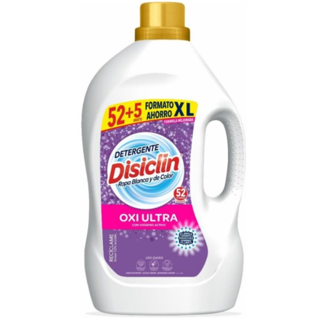 Disiclin Liquid Laundry Detergent 52 Wash 2.86L - Oxy Ultra 