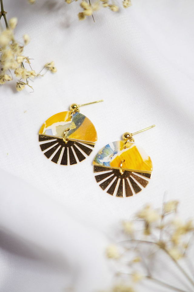 Coloris potimarron - Boucles Soleil