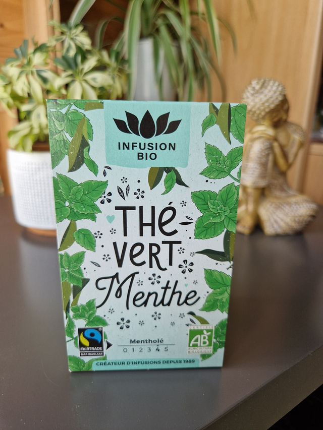 Thé vert menthe bio* FEEL GOOD