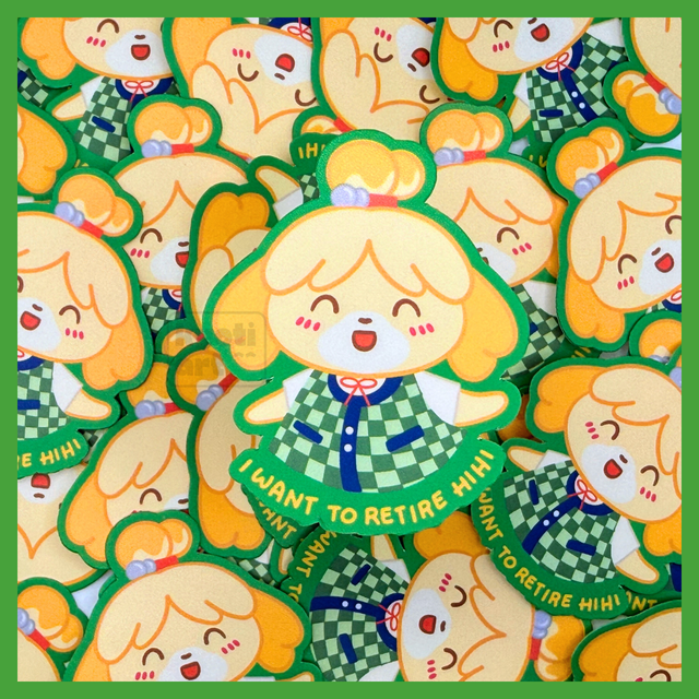 I want to retire hihi