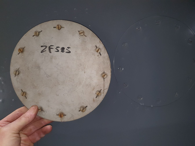 Genuine Lightning aircraft panel from ZF-585 Royal Saudi Air Force (RSAF)