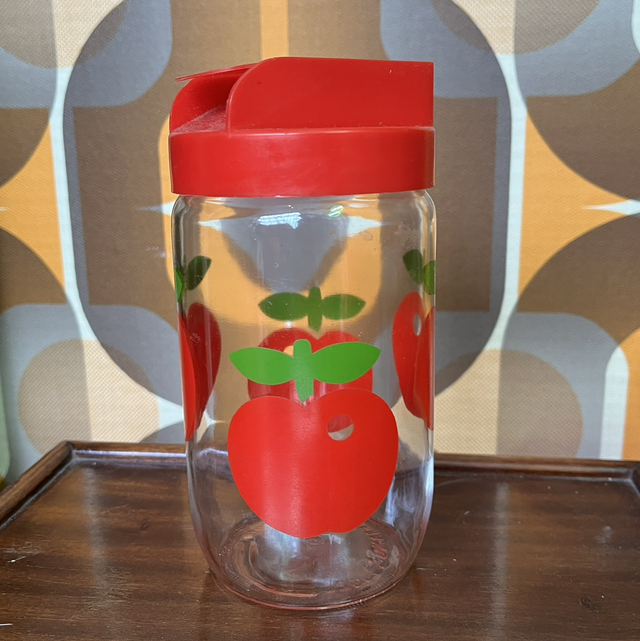 Verre à fleurs rouge Henkel