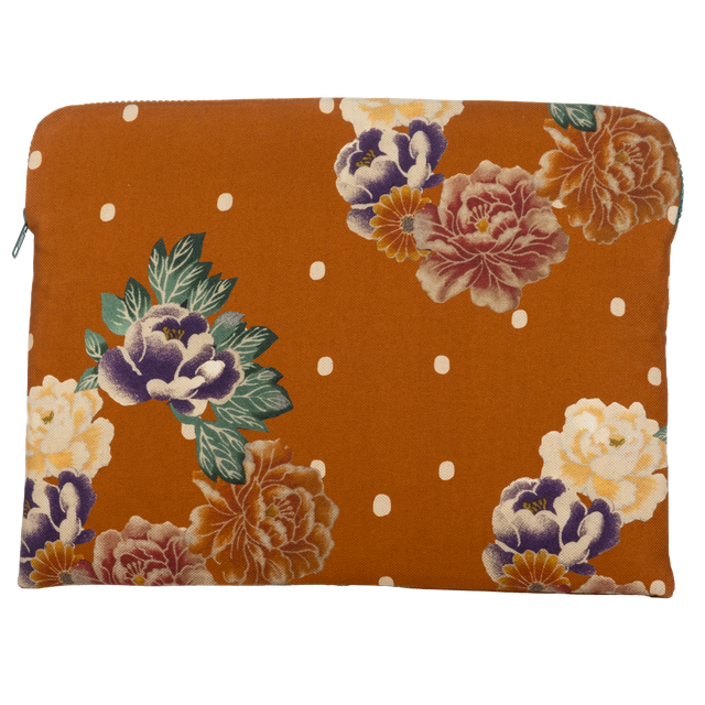 Housse Ordinateur 13 pouces - Ecureuil - Lin et Coton