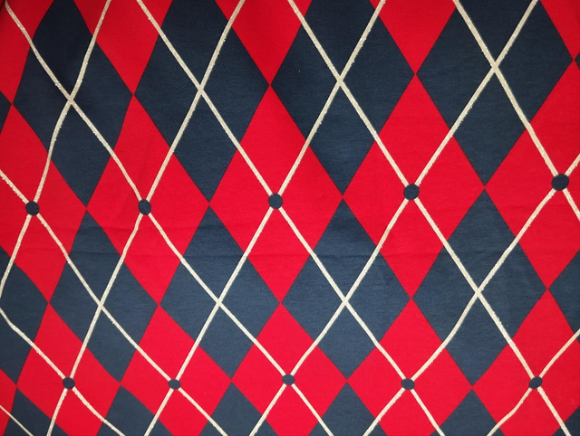 Tissu losange lurex pour COMMANDE 