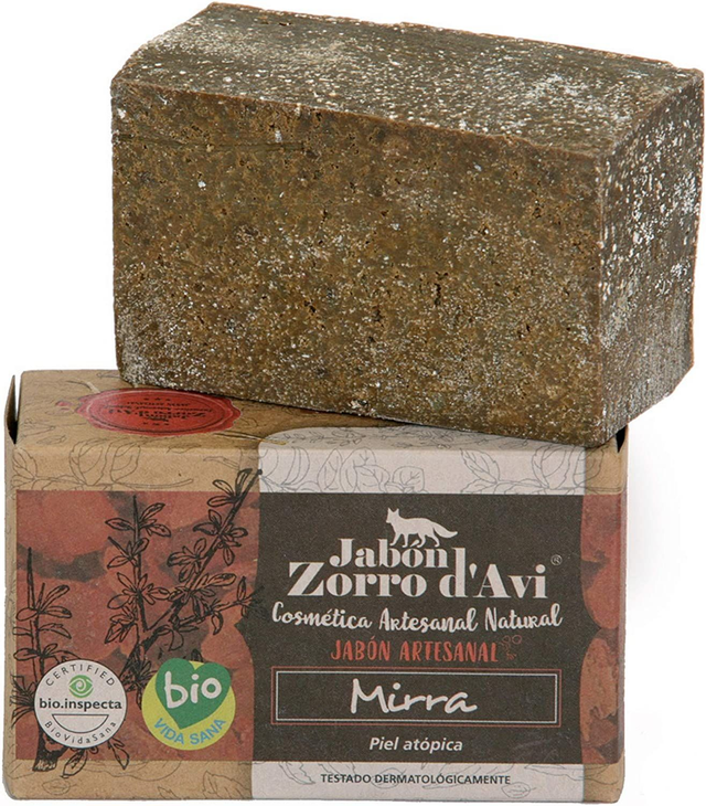 Jabón de mirra ecológico