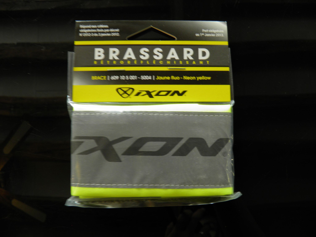 brassard réfléchissant IXON jaune