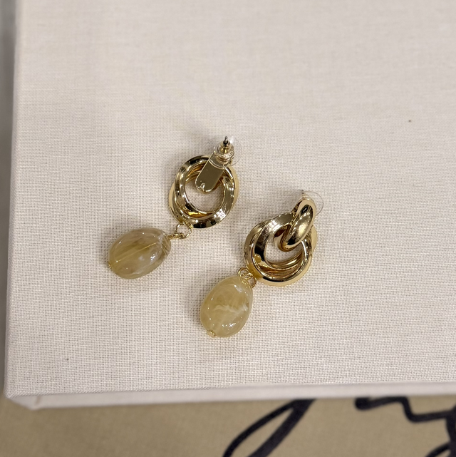 Boucles d’oreilles gouttes