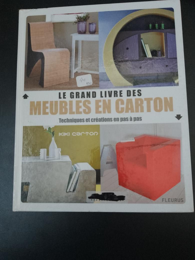 Le grand livre des meubles en carton