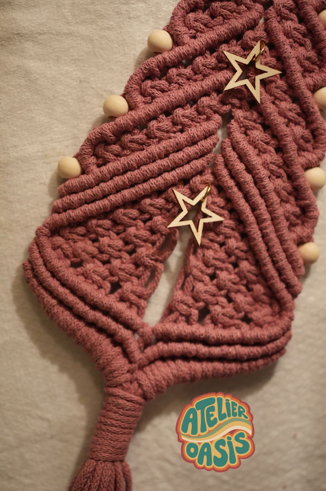 Sapin en macramé - taille L