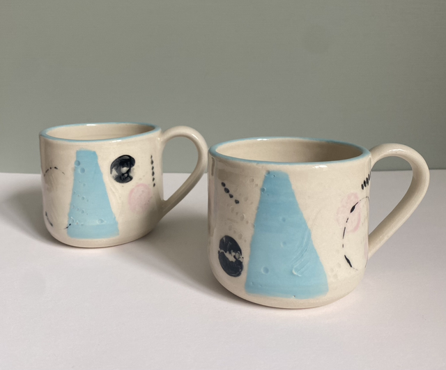 Retro Textured Mug 