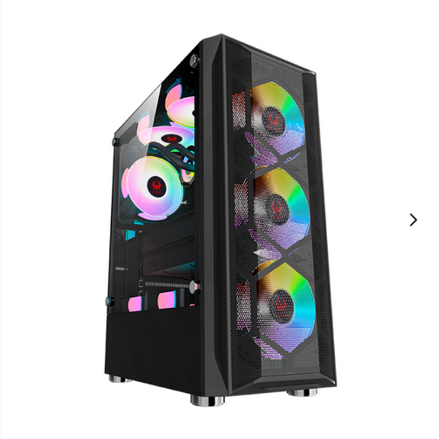 Gabinete Kronos Ice Drilling, ATX, Vidrio Templado, USB 3.0, 4 ventiladores RGB