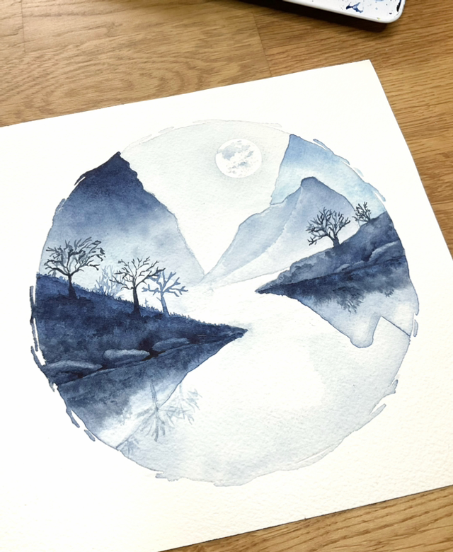 Bulle d’aquarelle #3