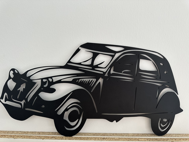 2CV vue avant
