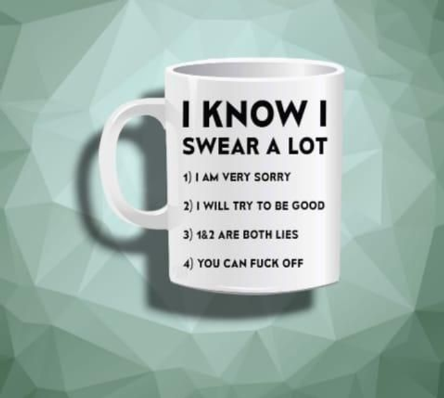 Swear Alot Mug