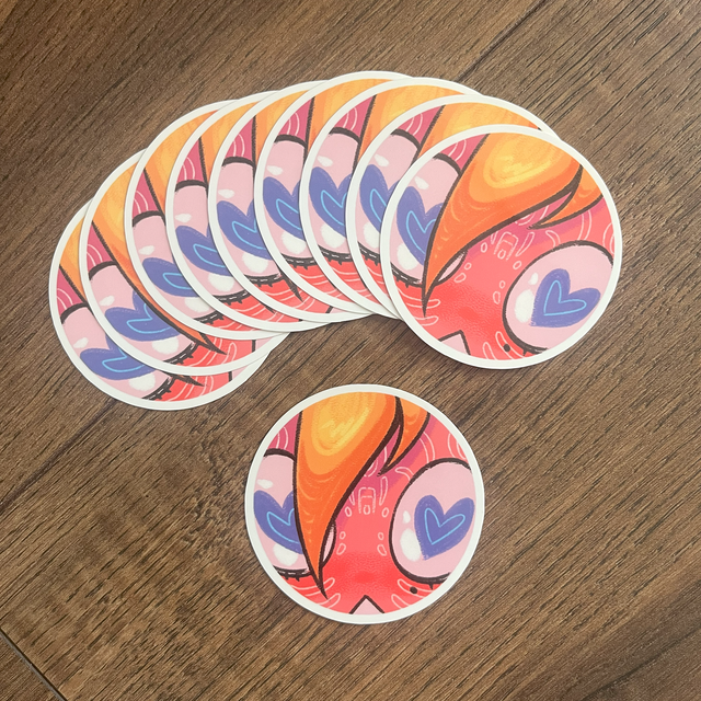 Vash Emoji – 2.5 inch sticker