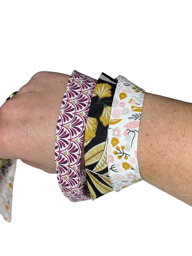 Bracelet montre en tissu