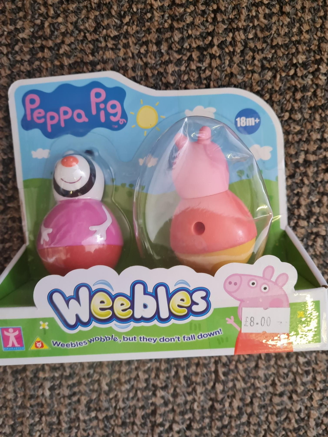 PEPPA PIG WEEBLES 2 PACK
