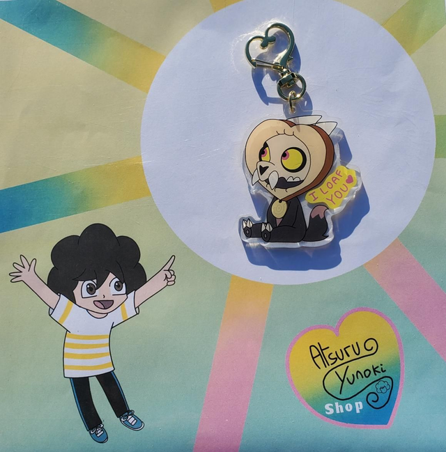King "I Loaf You" / Acrylic Charm / The Owl House / Design by Atsuru Yunoki (Me) 