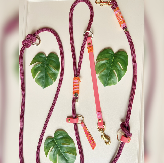 Handsfree leiband "bordeaux"