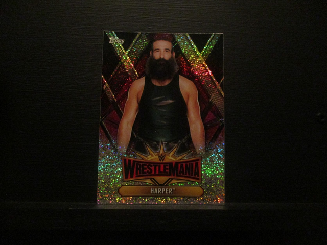 Harper - Champions Wrestlemania Original Trading Card #WM-30