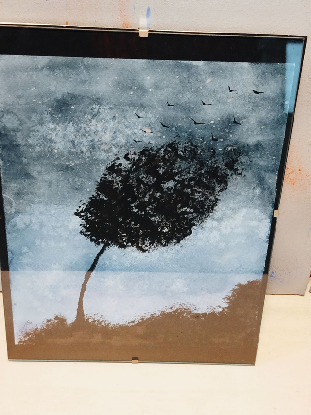 Un arbre, la nuit...