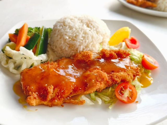 Mango &amp; Orange Rice Box