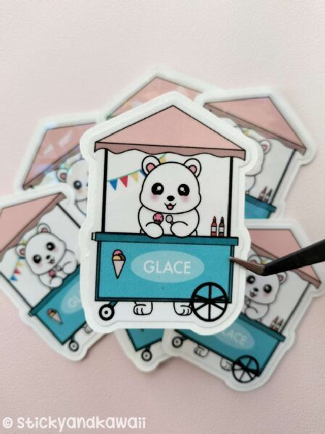 Edgard l'ours glacier
