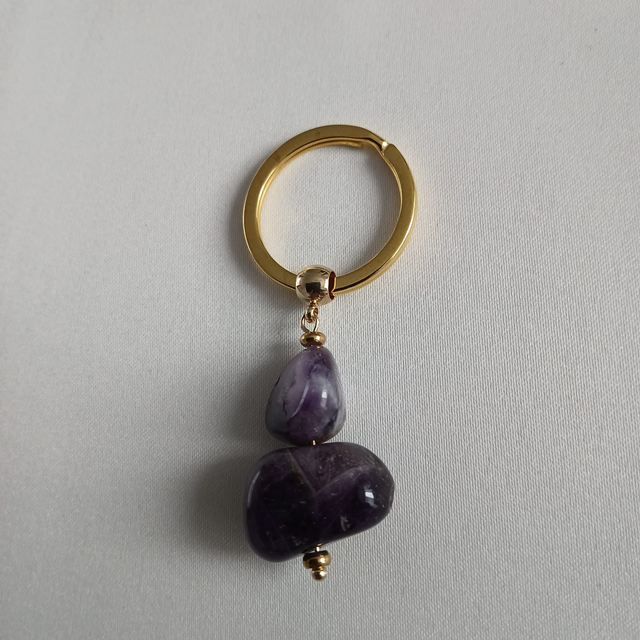 Sleutelhanger Amethist (6.051)