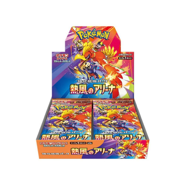 Pokemon TCG: Heatwave Arena Booster Box Japanese
