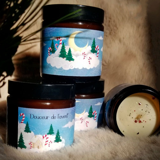 Bougie "Douceur de l'avent" 90gr