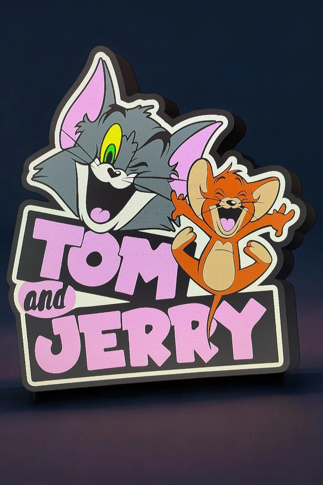 Lampe LED Tom & Jerry – Ambiance cartoon et nostalgie garantie