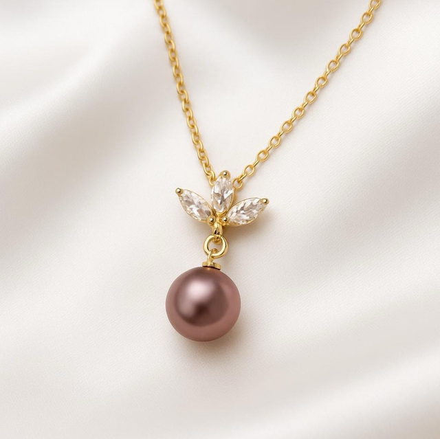 FLORA PEARL NECKLACE     