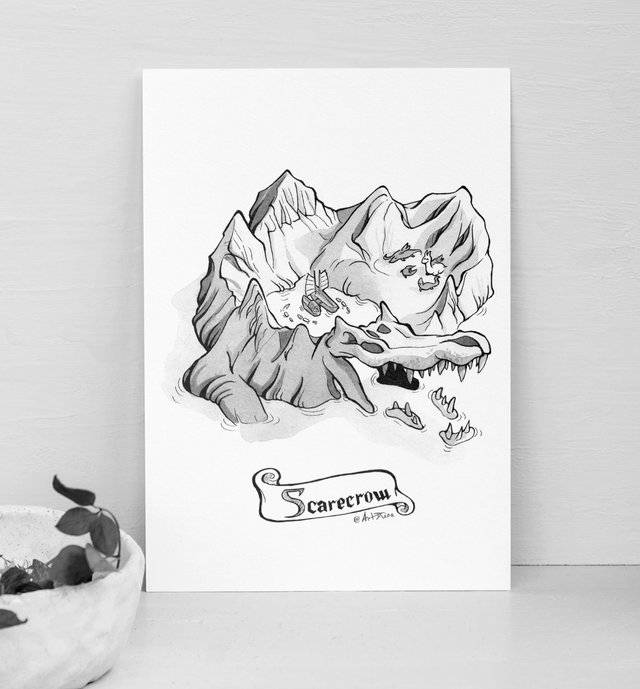 îles fantasy - L'aventure du Lama - Illustrations à l'unité