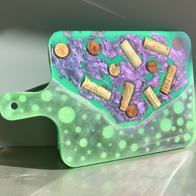 Planche de présentation « Bordeau » et verte