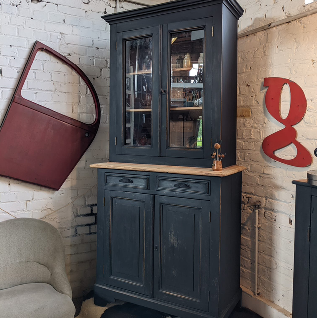 Vaisselier noir / 2 corps