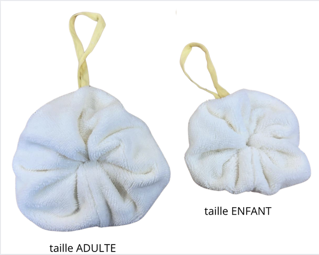 Fleur de Douche en coton de bambou  