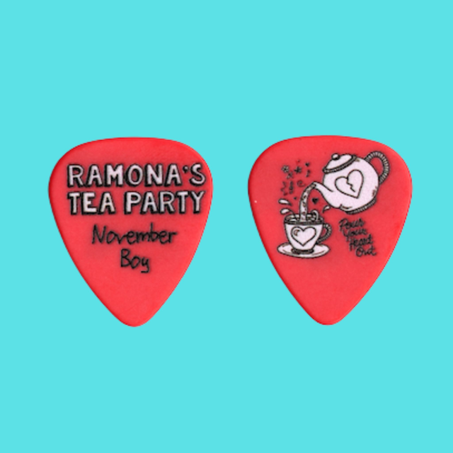 Pick Chris - November Boy / Pour Your Heart Out (red)