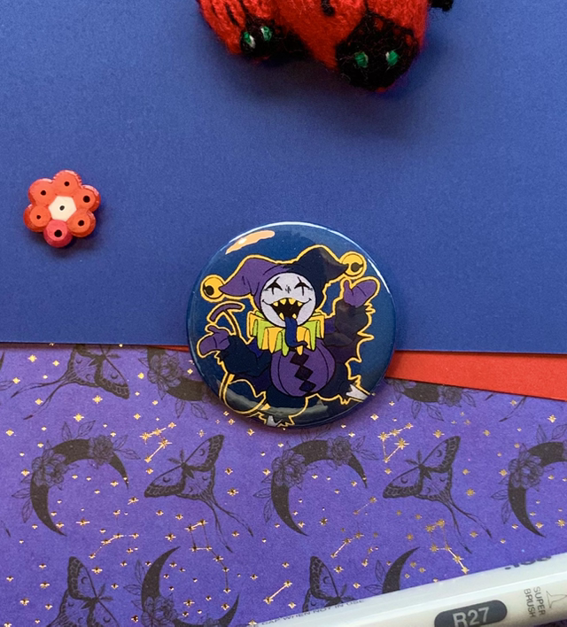 Jevil - Deltarune Button ⌀44cm