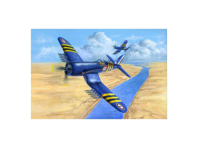 Vought F4U-7 Corsair France Hobby boss 80392 1/48