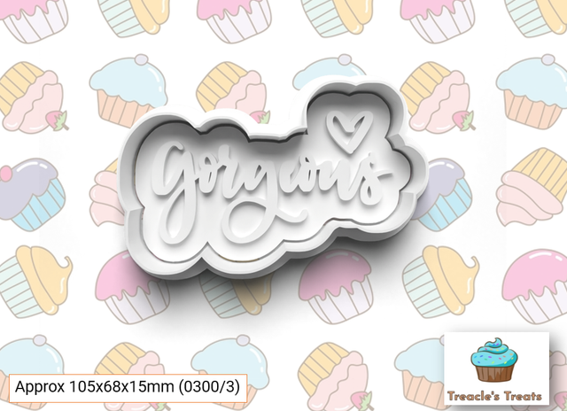 Gorgeous Fondant/cookie stamp with cutter