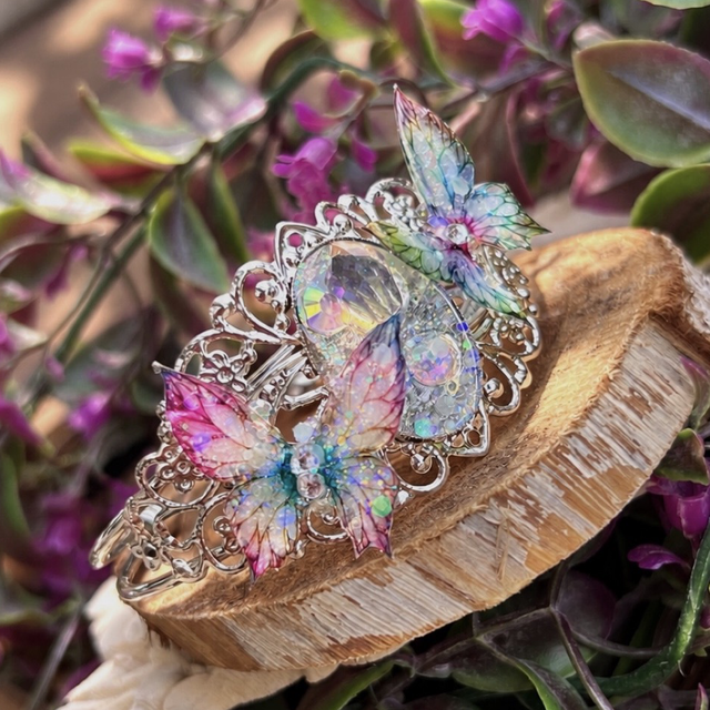 Papillons de cristal